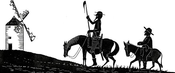 El Quijote de Miguel de Cervantes